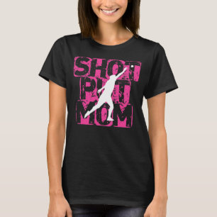 Shot Put Mom Fun Track And Field Shot Put Thrower T-Shirt