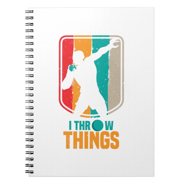 Shot Put Notebook (Front)