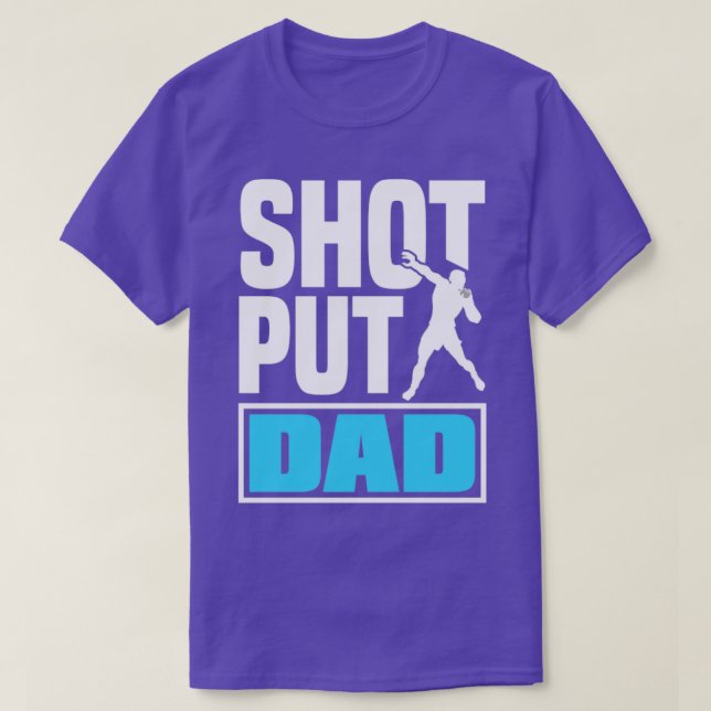 Shot Put Putter Track and Field Athletes Shot Put  T-Shirt (Design Front)
