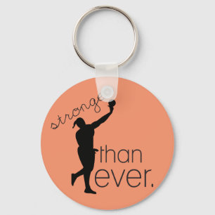 Shot Put Throw Track and Field Keychain