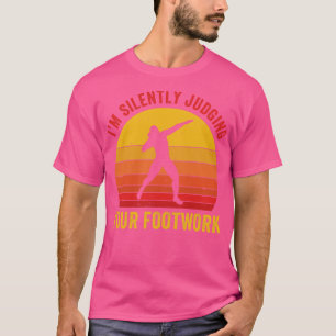 Shot Putt Athlete Funny Shot Putter Throwing Footw T-Shirt