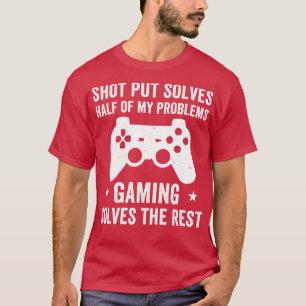Shot Putt Athlete Funny Shot Putter Track and Fiel T-Shirt