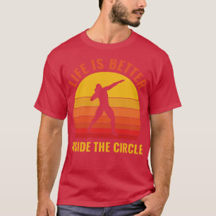 Shot Putt Athlete Shot Putter Life is better In a T-Shirt