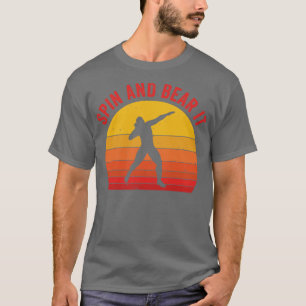 Shot Putt Athlete Shot Putter Spin and Bear it Fun T-Shirt