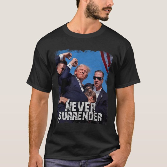 Shot Shirt 2024 Rally - Never Surrender  (Front)