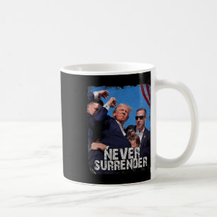 Shot Shirt 2024 Rally - Never Surrender Coffee Mug