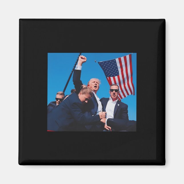 Shot Shirt Trump Shooting Shirt Trump 2024  Magnet (Front)