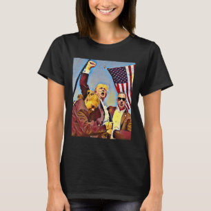 Shot Trump Fight T-Shirt