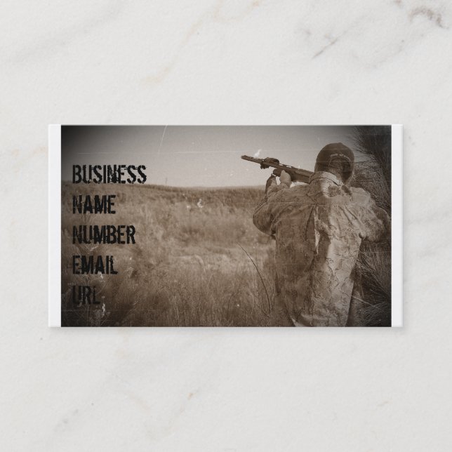 Shotgun Business Cards (Front)