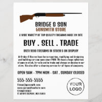 Shotgun Design, Gunsmith, Gunstore Advertising