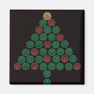 Shotgun Shell Christmas Tree Magnet