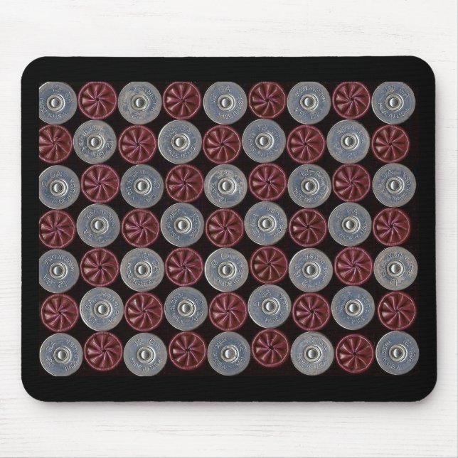 shotgun shells mouse mat (Front)