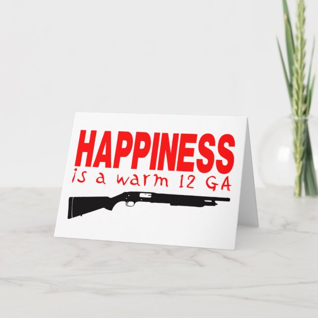 SHOTGUN SHOOTING CARD (Front)