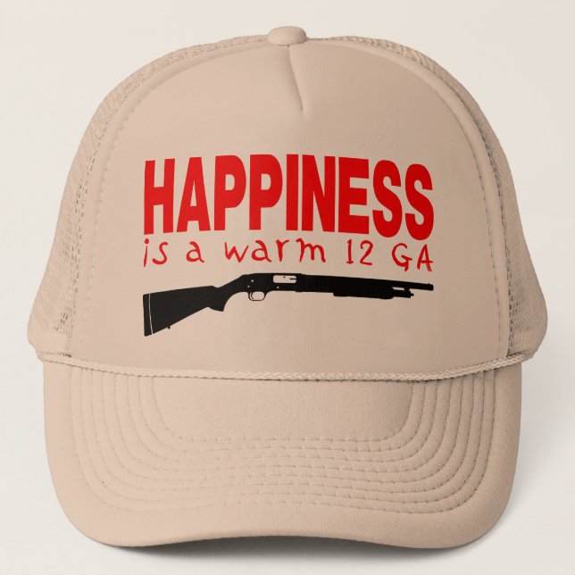 SHOTGUN SHOOTING TRUCKER HAT (Front)