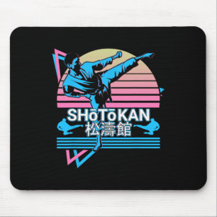 Shotokan Karate Japanese Martial Arts Retro 1 Mouse Mat