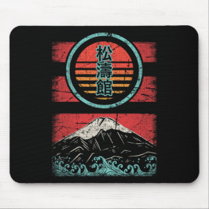 Shotokan Karate Kanji Retro 80s Style Mouse Mat
