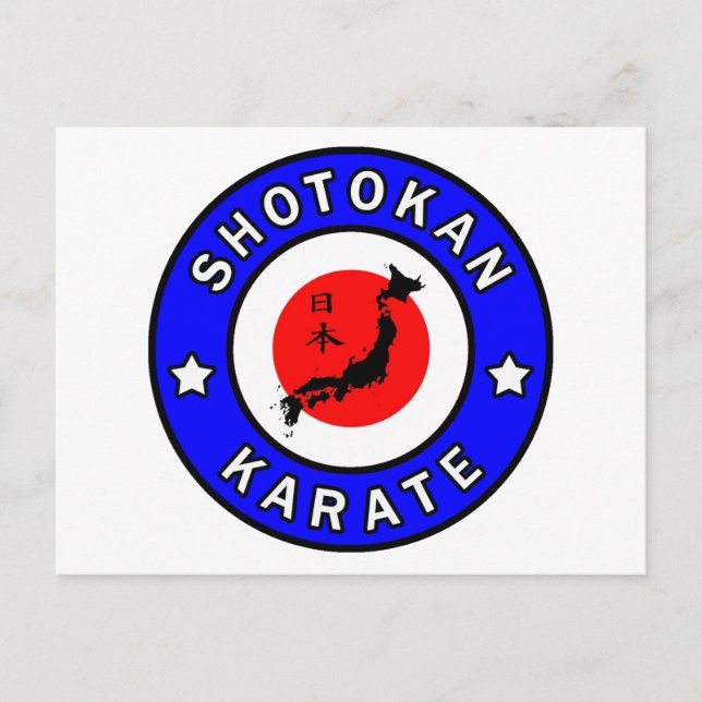 Shotokan Karate Postcard (Front)