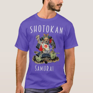 Shotokan Karate Retro Samurai, Vintage Martial Art T-Shirt
