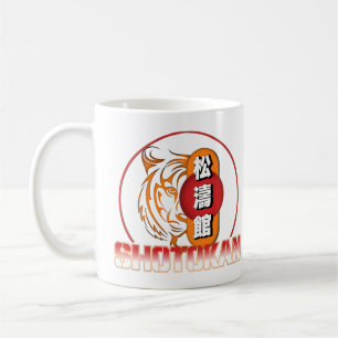 Shotokan Karate Sensei Mug   Tiger and Kanji