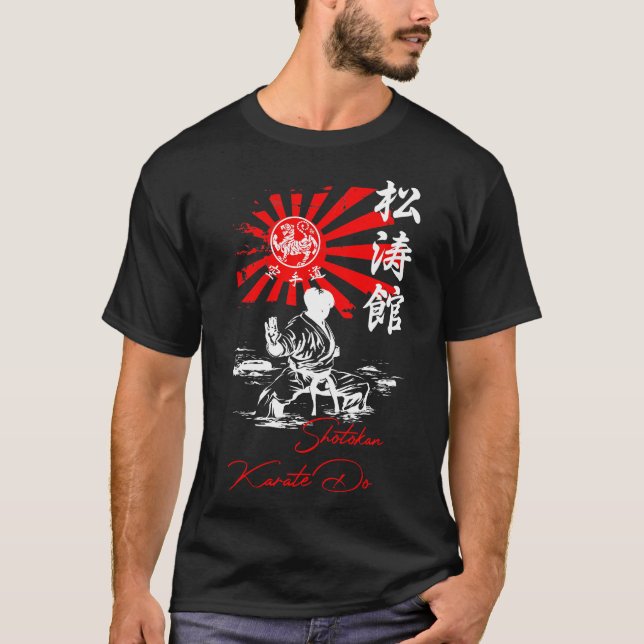 Shotokan Karate Tekki Stance Budo Fashion T-Shirt (Front)