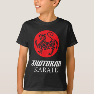 Shotokan Karate Tiger Graphic Martial Arts T Shirt