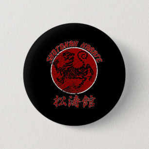 Shotokan Karate Tiger Symbol Martial Arts 2 6 Cm Round Badge