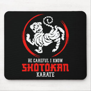 Shotokan Symbol Training Be Careful Instructor Sho Mouse Mat