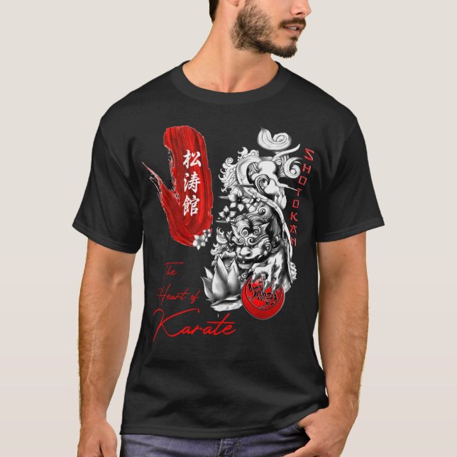 Shotokan The Heart of Karate Budo T-Shirt (Front)