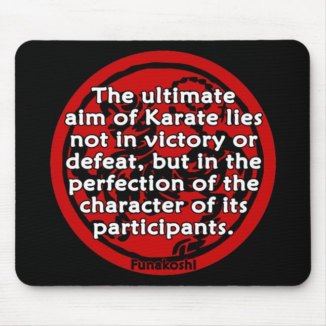 Shotokan - The Ultimate Aim Mouse Mat (Front)