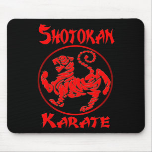 Shotokan Tiger Karate T Shirt Mouse Mat