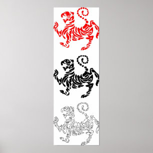 Shotokan Tiger Poster