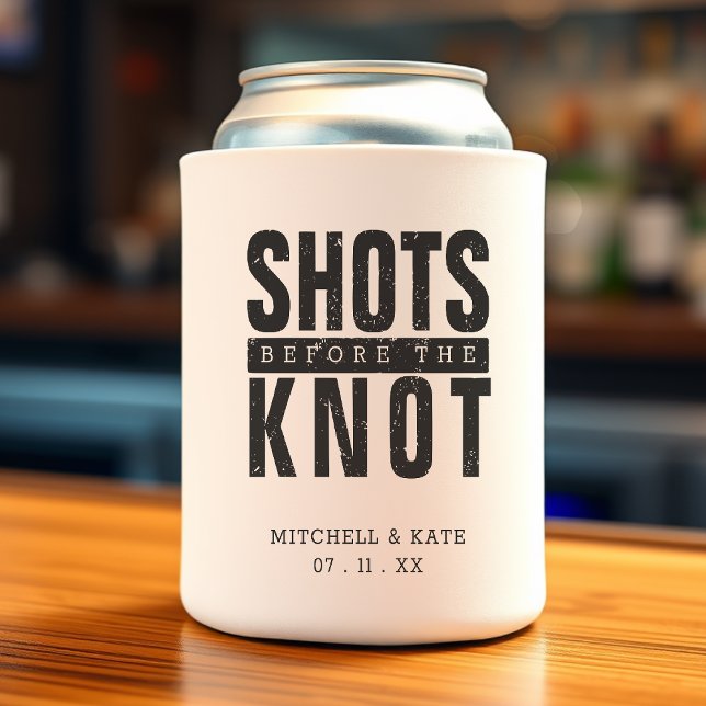 Shots Before the Knot Bachelorette Party Can Cooler (Creator Uploaded)