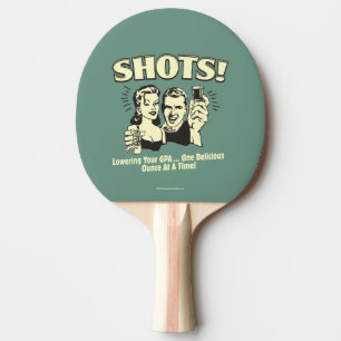 Shots: Lowering Your GPA Ping Pong Paddle