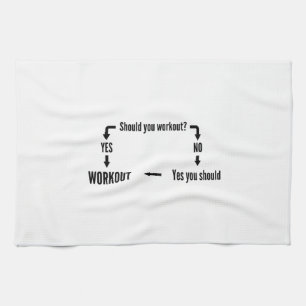 Should You Work Out Tea Towel