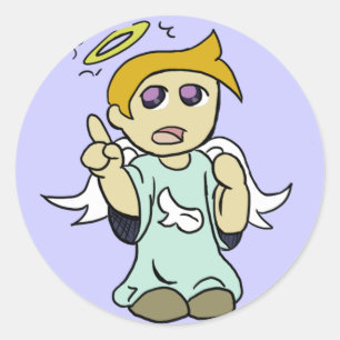 Shoulder Angel Sticker