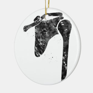 Shoulder Bones Ceramic Tree Decoration