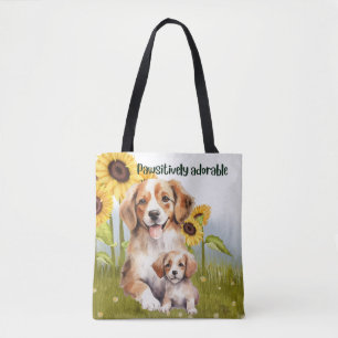 Shoulder Pawsitively Adorable Tote Bag