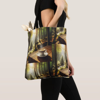Shoulder Shell Printed Tote Bag