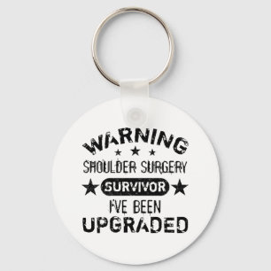 Shoulder Surgery Humour Upgraded Key Ring