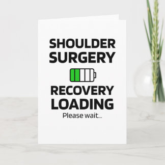 Shoulder Surgery Recovery | Shoulder Replacement Card