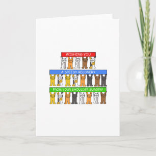 Shoulder Surgery Speedy Recovery Card