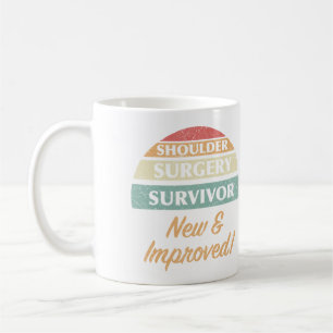 Shoulder Surgery Survivor Humour Coffee Mug
