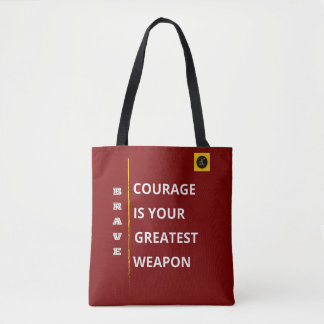 Shoulder Tote Bag - Brave Vibe