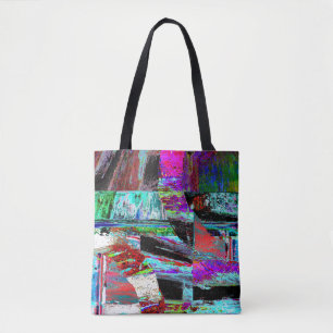Shoulder Tote – Neon Pulse
