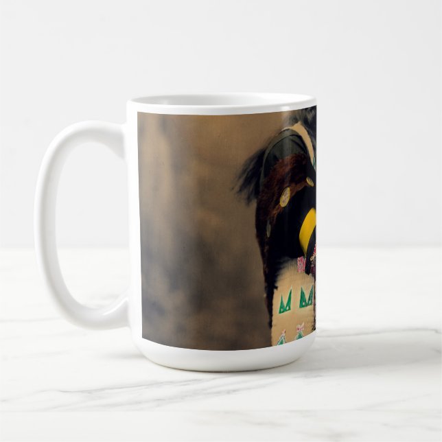 Shout At Oglala Sioux 1899 Coffee Mug (Left)