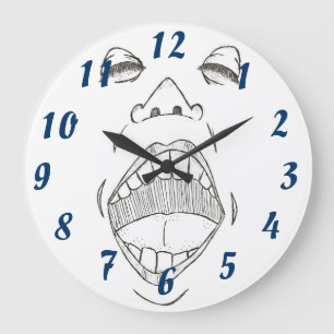 "Shout" Clock