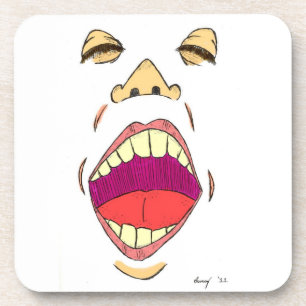 "Shout" Coasters - Set of 6