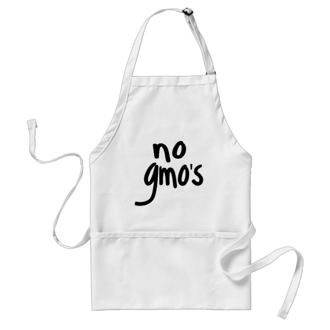 Shout No GMO's Protect our Food Standard Apron (Front)