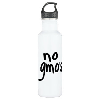 Shout No GMO's Protect our Food White 710 Ml Water Bottle