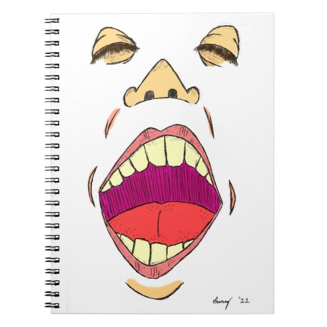 "Shout" Notebook (Front)